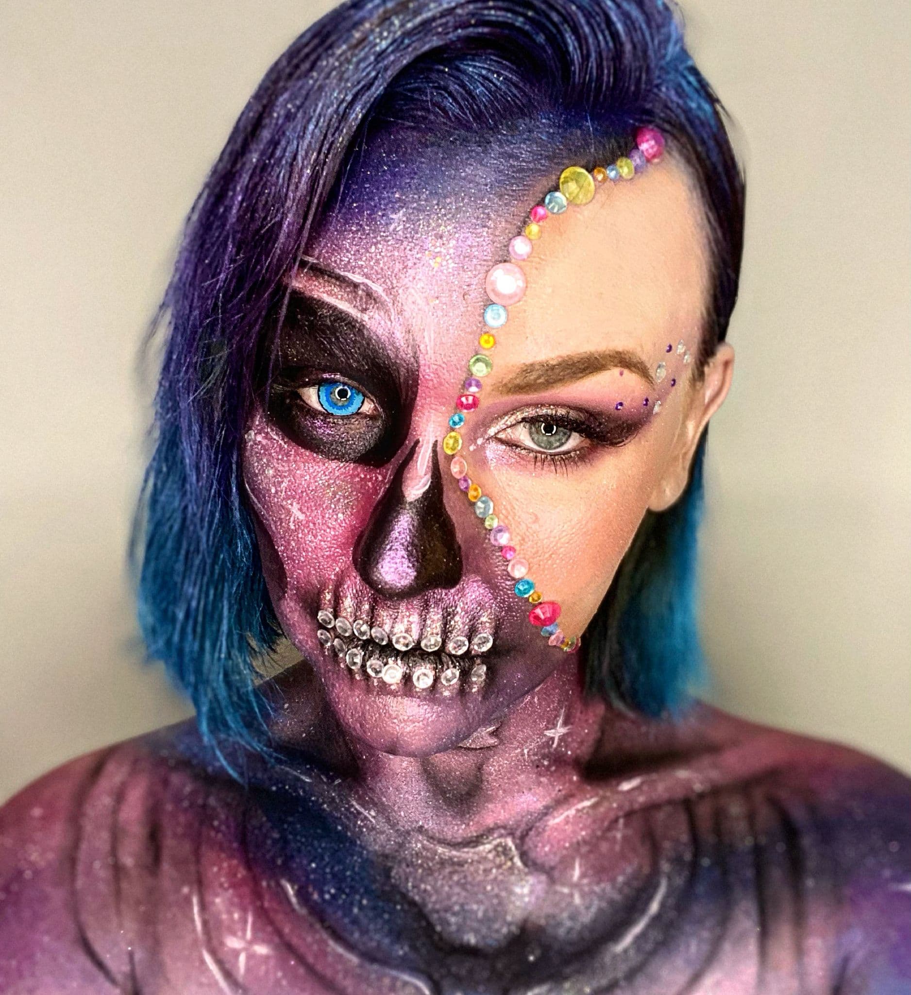 Creative SFX inspired makeup by Amber Linane in Queensland